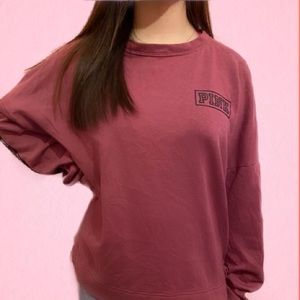 VS Pink Muave Oversized Sweater Size M